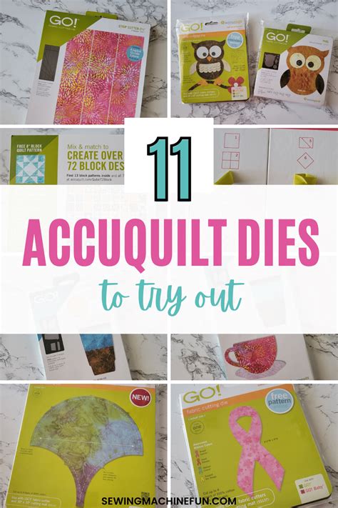 metal fabric dies|where to buy accuquilt dies.